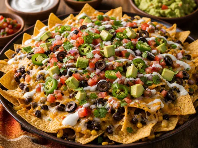Nachos Supreme (Veg Loaded)