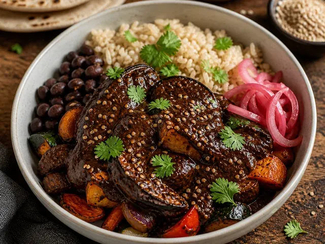 Vegan Mole Negro Bowl