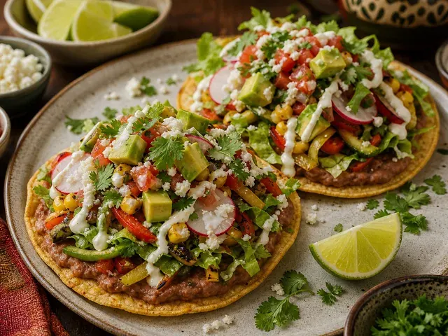Loaded Veg Tostadas