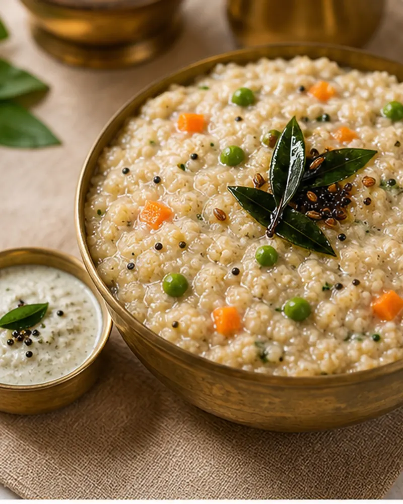 Savoury Foxtail Millet Porridge