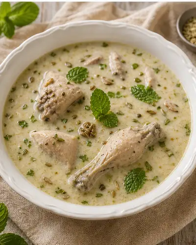 Murgh Yakhni (Kashmiri)