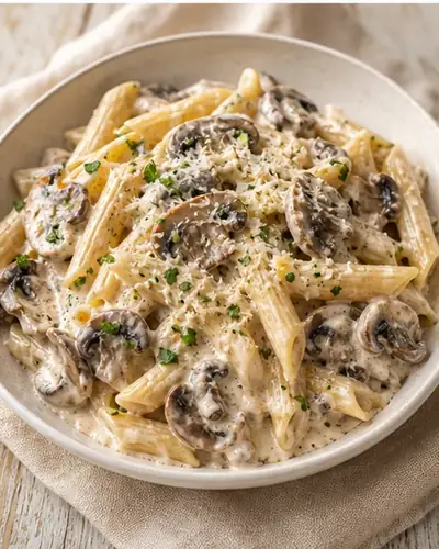 Mushroom Pasta