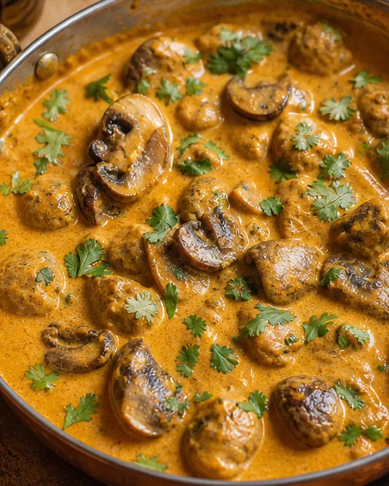 Mushroom-Soy Curry
