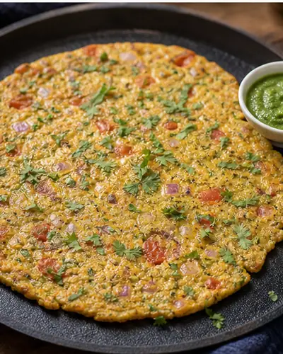 Oats + Besan Cheela