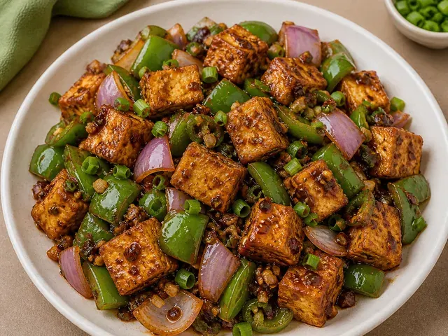 Paneer Chilli (Dry)