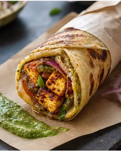 Paneer Kathi Roll