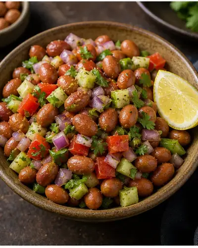 Boiled Peanut Chaat