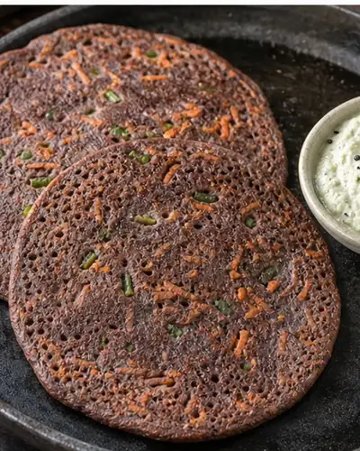 Ragi Pancakes (Finger Millet)