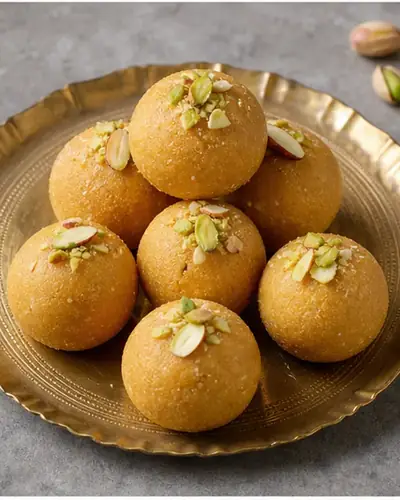 Besan Laddu (Protein-Packed)