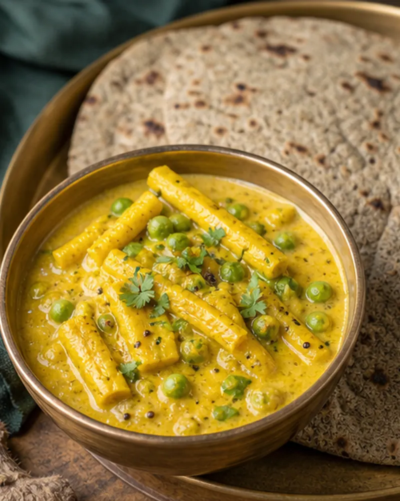 Rajasthani Kacchi Haldi Ki Sabzi