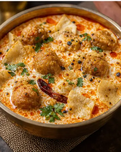 Papad Mangodi Curry
