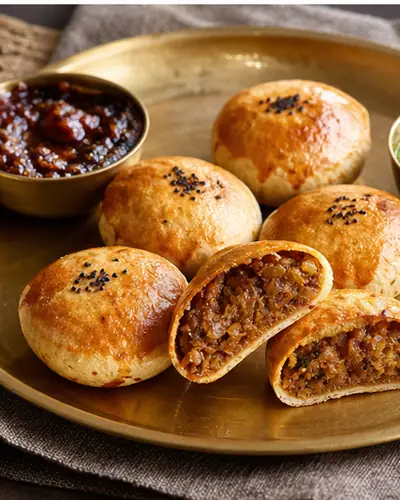 Baked Pyaaz Kachori