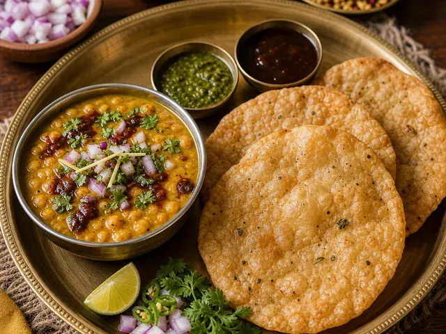 Sindhi Dal Pakwan