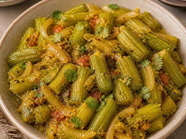 Dodi Bhaji (Sindhi Ridge-Gourd Saute)