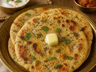 Sindhi Koki (Classic Spiced Flatbread)