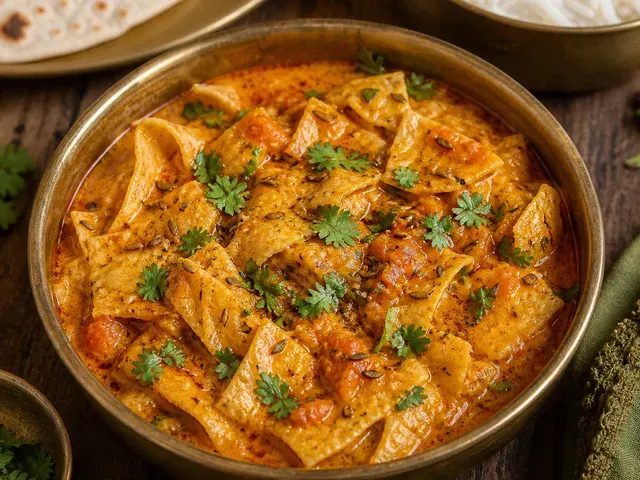 Sindhi Papad Ki Sabzi