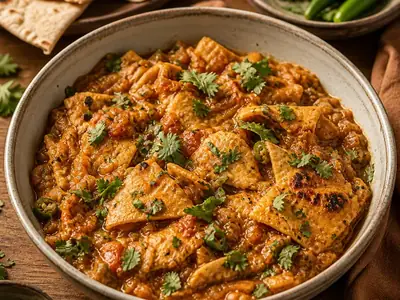 Seyal Mani (Sindhi Leftover-Roti Curry)