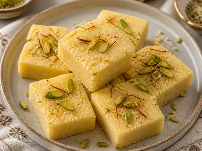 Singhar Ji Mithai (Sindhi Cardamom Squares)