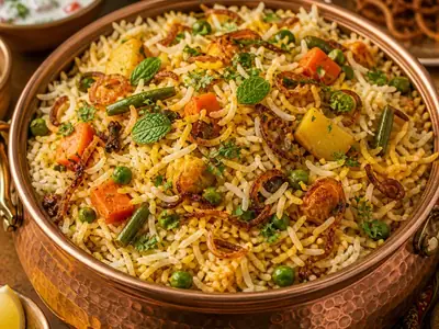 Sindhi Veg Biryani