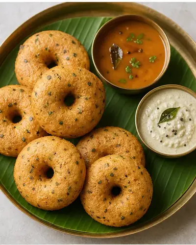 Baked Medu Vada