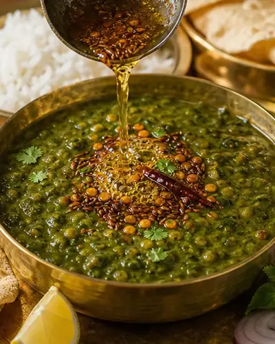 Palak Dal (Spinach Toor Dal)