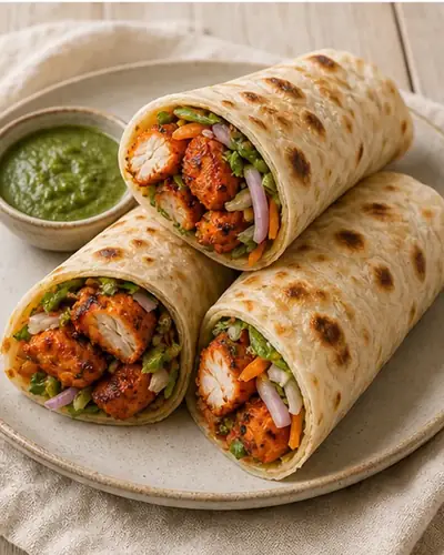 Tandoori Chicken Tikka Roll