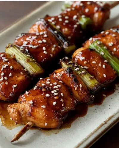 Teriyaki Chicken Skewers