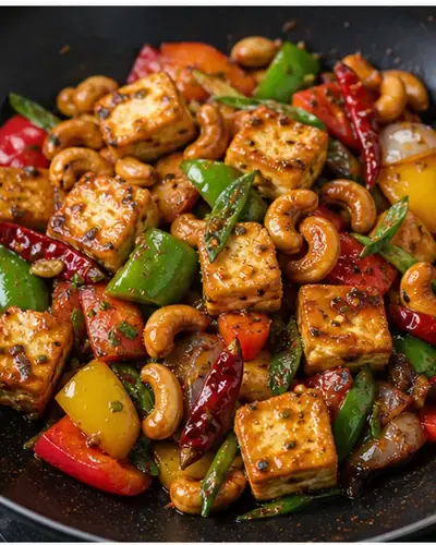 Thai Cashew Tofu Stir-Fry