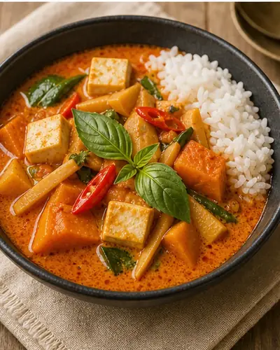 Thai Red Curry (Veg)