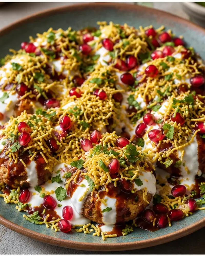 Tofu Tikki Chaat