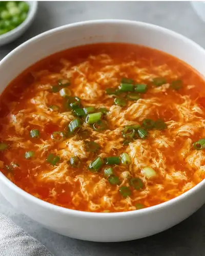 Tomato Egg Drop Soup