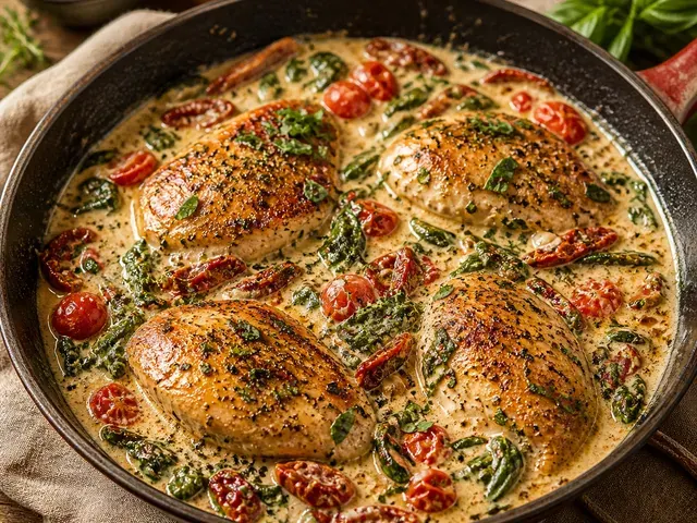 Tuscan Chicken Skillet