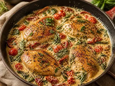 Tuscan Chicken Skillet