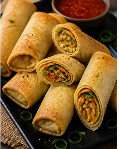 Baked Spring Roll Bites