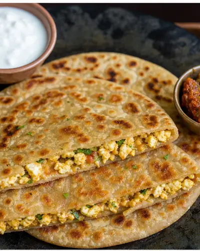 Paneer Stuffed Paratha