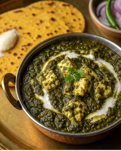 Restaurant-Style Saag Paneer