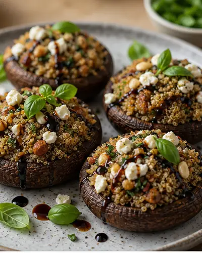 Stuffed Portobello Mushrooms