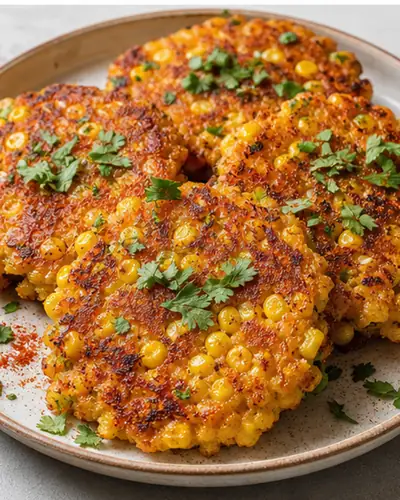 Baked Sweetcorn Fritters