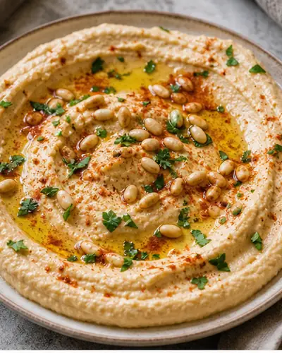 Protein-Boosted Hummus