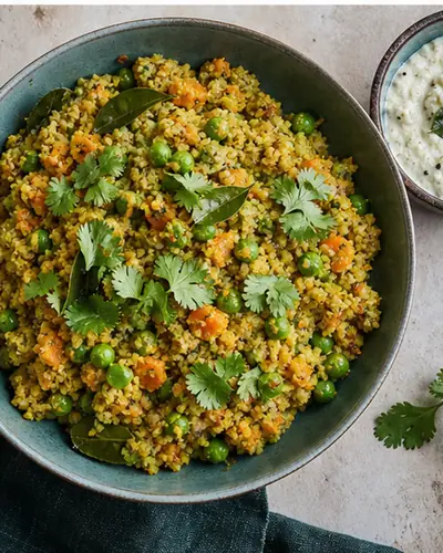Spiced Millet Breakfast Bowl