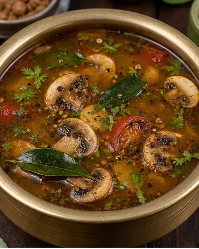 Mushroom Rasam