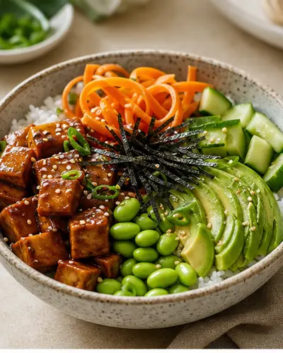 Tofu Poke Bowl