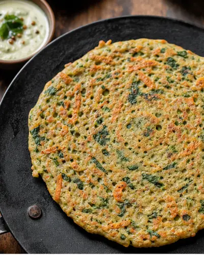 Savoury Veg Pancakes