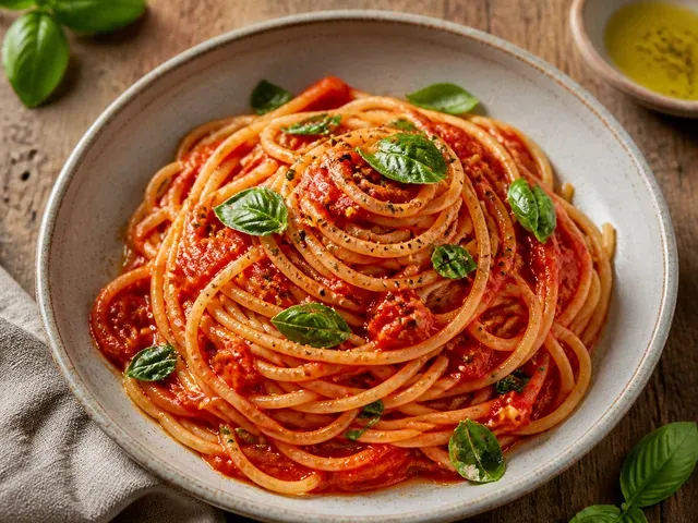 Vegan Spaghetti Pomodoro