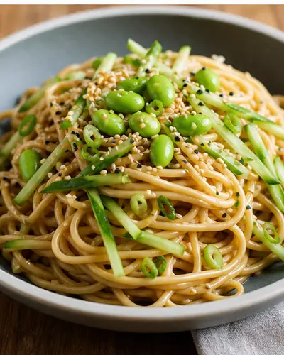Cold Tahini Sesame Noodles