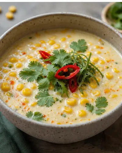 Thai Coconut Corn Soup